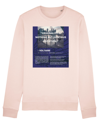 Originality Is Nothing But Judicious Imitation Candy Pink