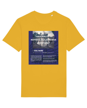 Originality Is Nothing But Judicious Imitation Spectra Yellow