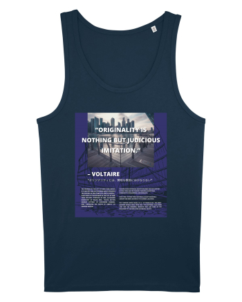 Originality Is Nothing But Judicious Imitation Navy