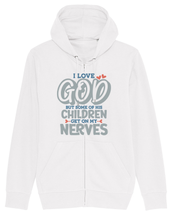 I Love God White