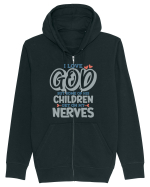 I Love God Hanorac cu fermoar Unisex Connector