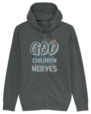 I Love God Anthracite