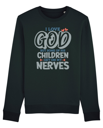 I Love God Black
