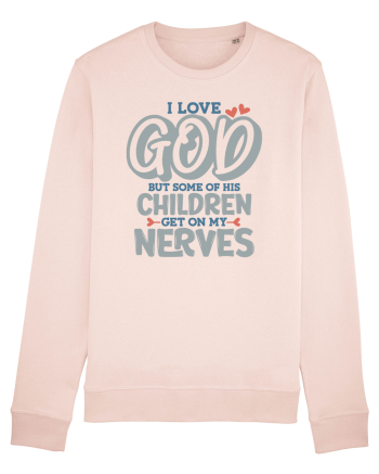 I Love God Candy Pink