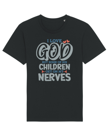 I Love God Black