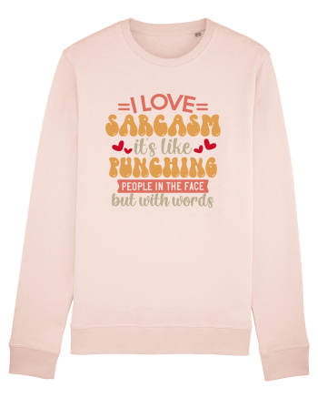 I Love Sarcasm Candy Pink