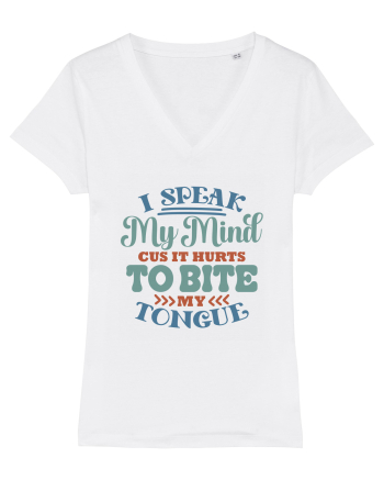 I Speak My Mind White
