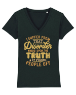 I Suffer From That Disorder Tricou mânecă scurtă guler V Damă Evoker