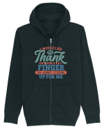 I Would Like To Thank Hanorac cu fermoar Unisex Connector