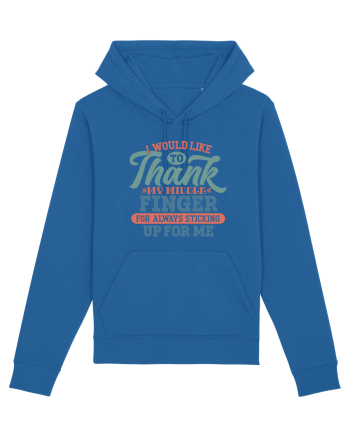 I Would Like To Thank Royal Blue