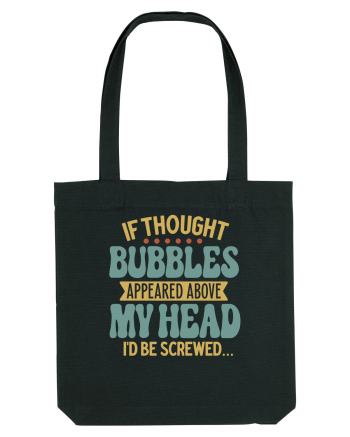 If Thought Bubbles Appeared Above My Head Black