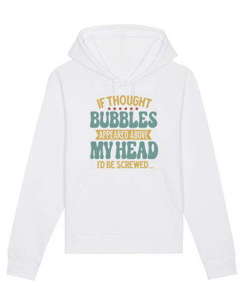 If Thought Bubbles Appeared Above My Head White