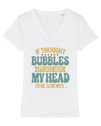 If Thought Bubbles Appeared Above My Head White