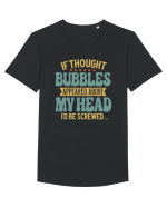 If Thought Bubbles Appeared Above My Head Tricou mânecă scurtă guler larg Bărbat Skater