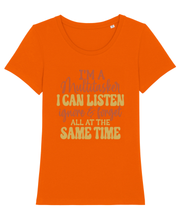 I'm A Multitasker Bright Orange