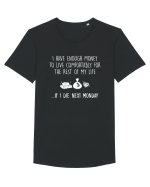 Enough Money Tricou mânecă scurtă guler larg Bărbat Skater