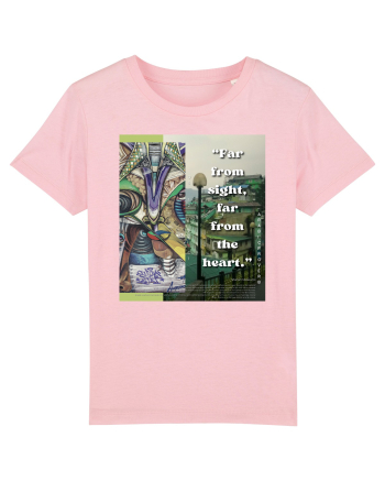 Far From Sight Far From The Heart Cotton Pink