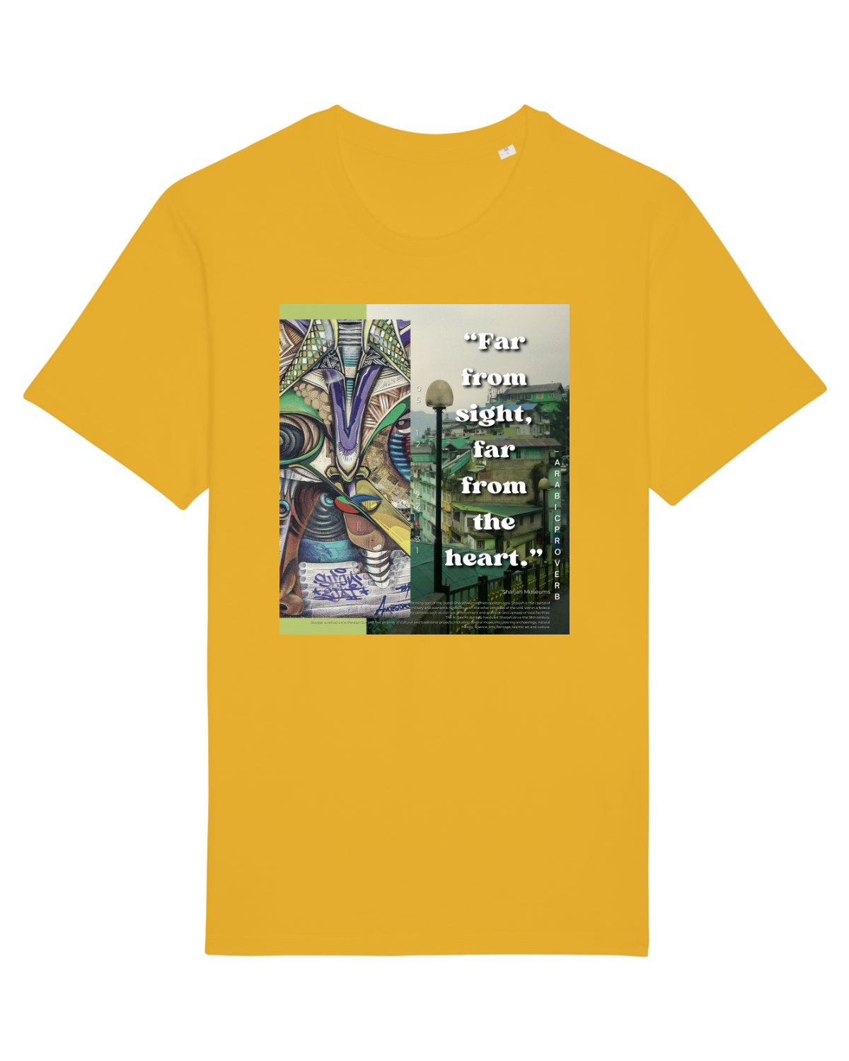 Tricou mânecă scurtă Unisex Rocker Spectra Yellow