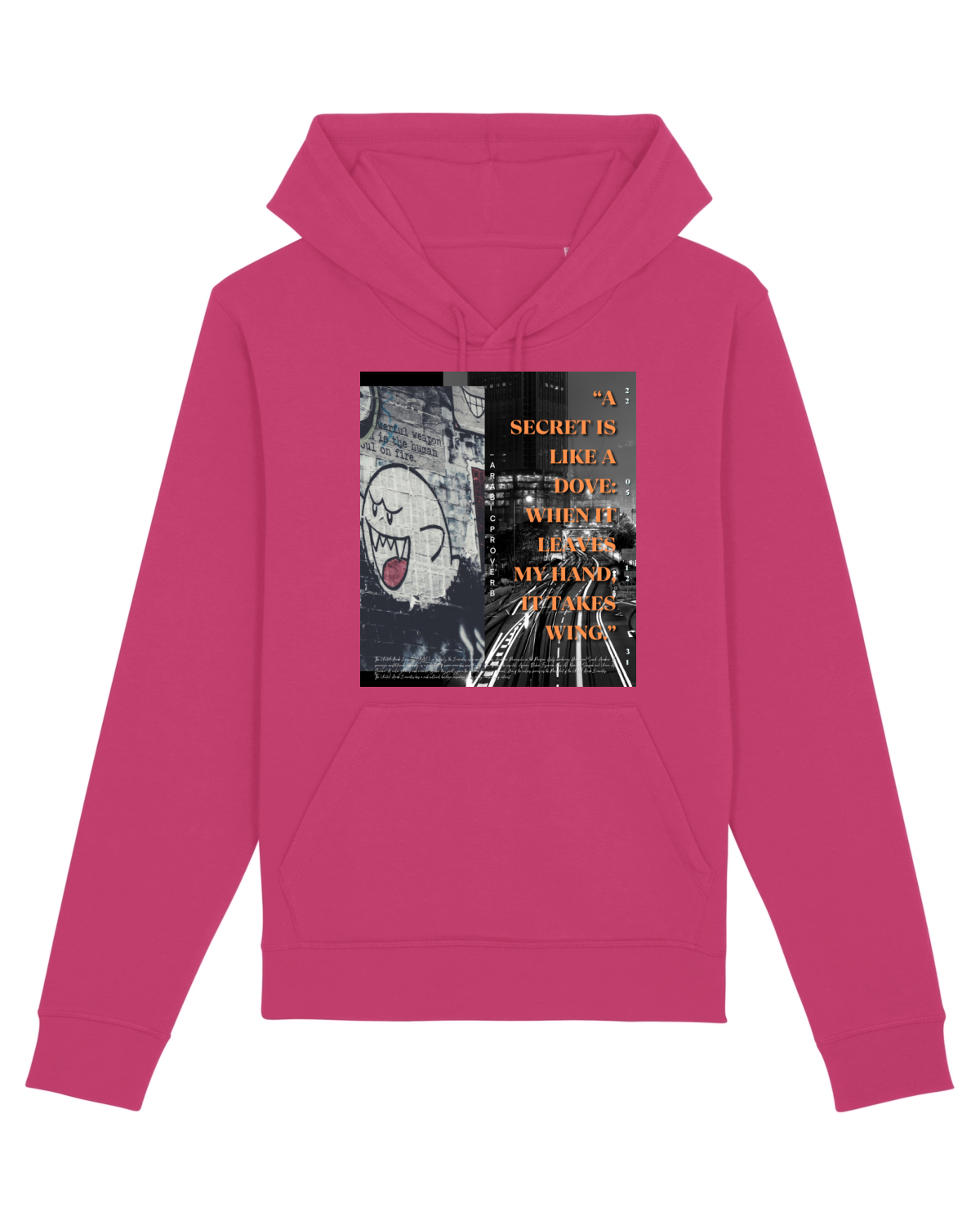 Hanorac Unisex Drummer Raspberry