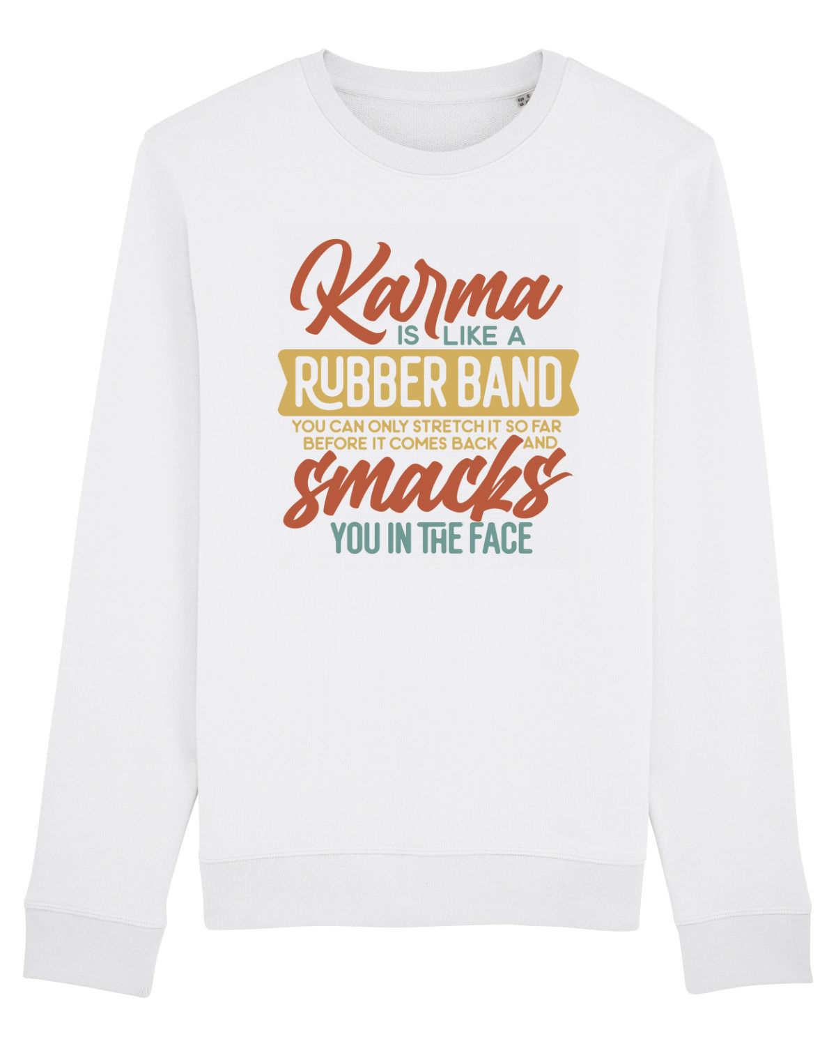Bluză mânecă lungă Unisex Rise White
