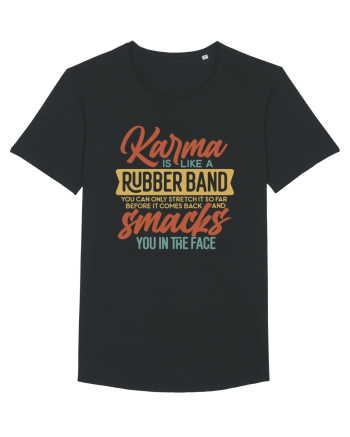 Karma Is Like A Rubber Band Black