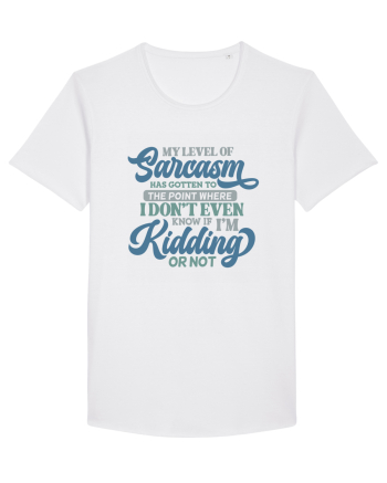 My Level Of Sarcasm White