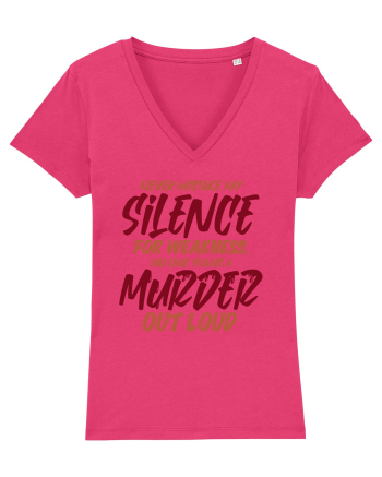 Never Mistake My Silence Raspberry