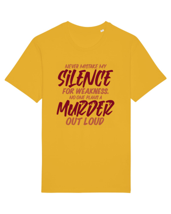 Never Mistake My Silence Spectra Yellow
