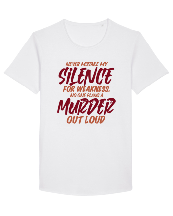 Never Mistake My Silence White