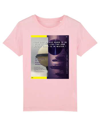 The One Whose Hand Is In Fire Is Not Like The One ... Cotton Pink