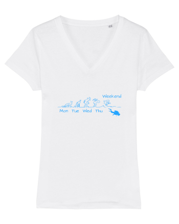 Diving White