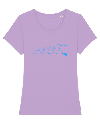 Diving Lavender Dawn