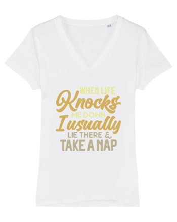 When Life Knocks Me Down White