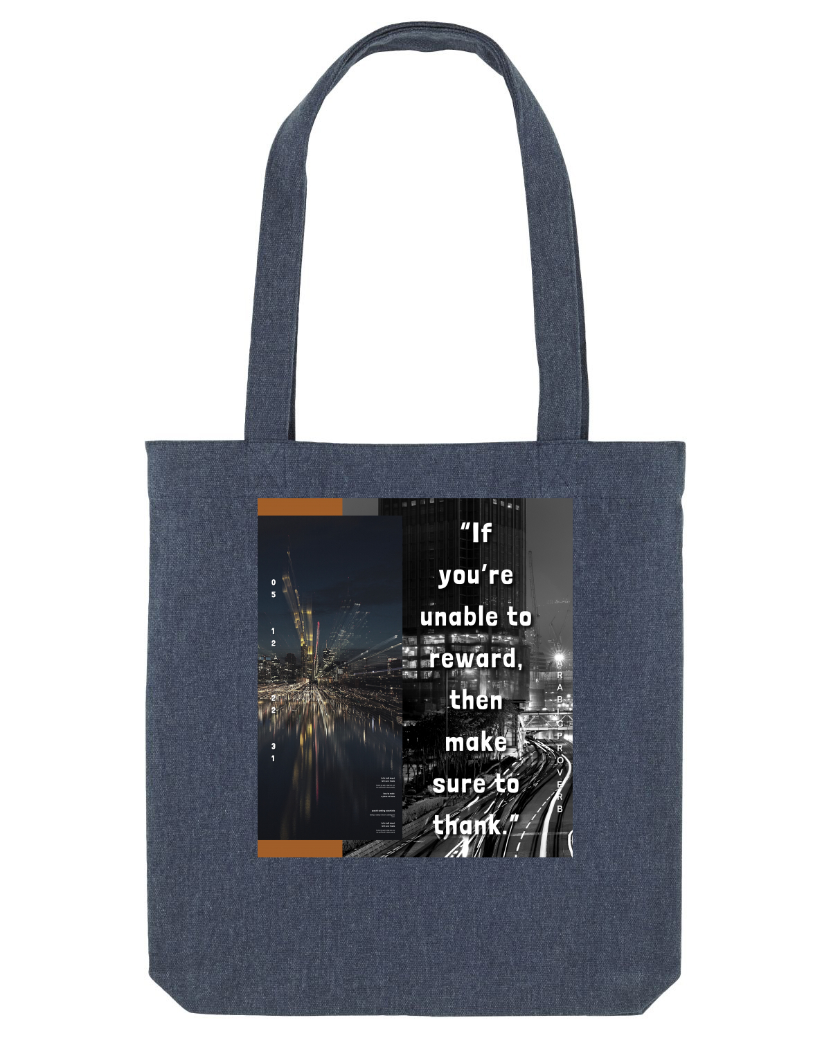 Sacoșă textilă Midnight Blue