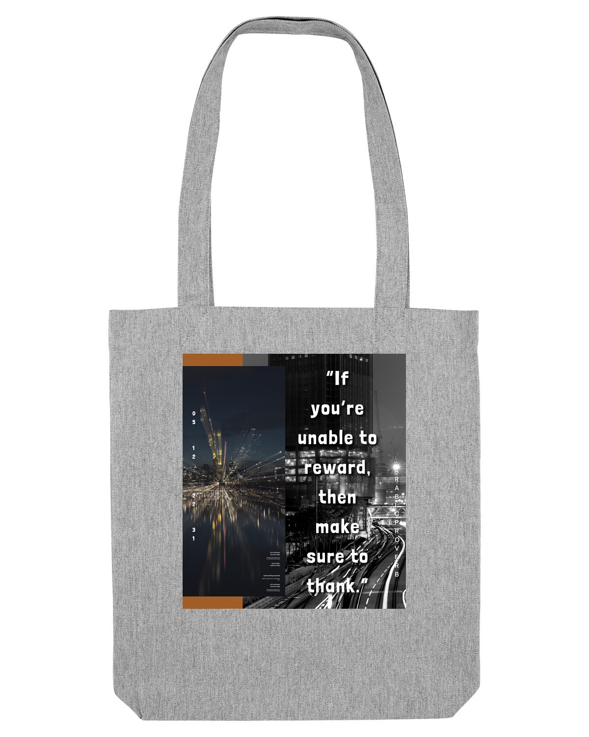 Sacoșă textilă Heather Grey