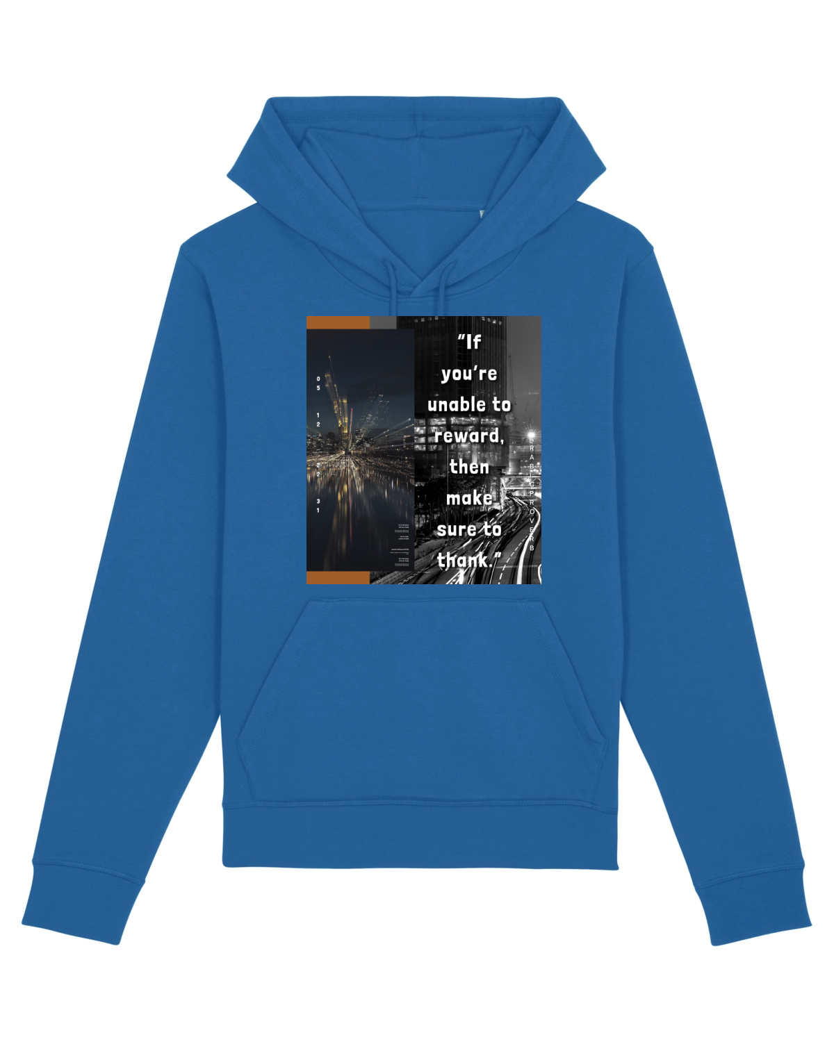 Hanorac Unisex Drummer Royal Blue