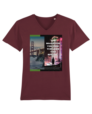 The Smarter You Are The Less You Speak Burgundy