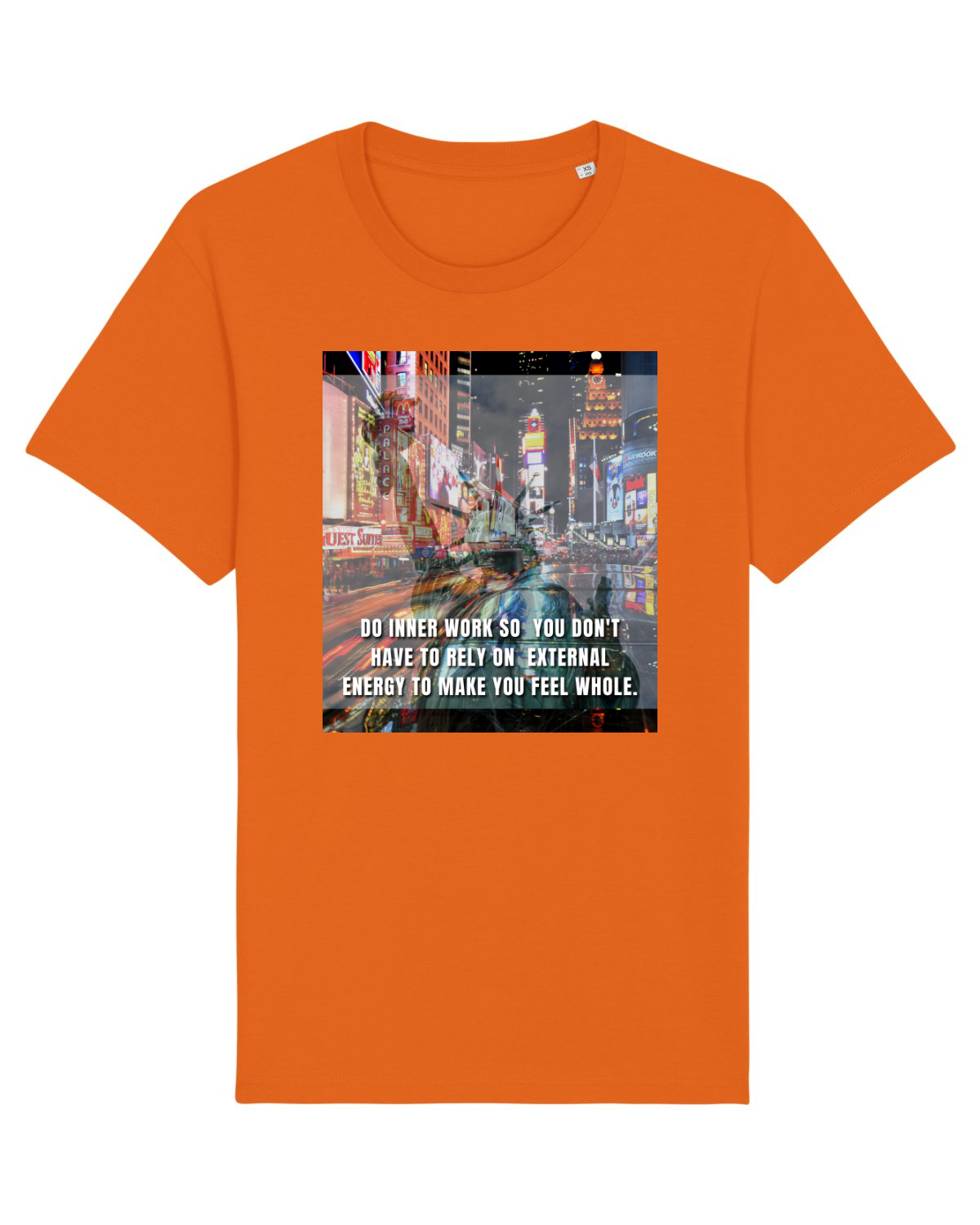 Tricou mânecă scurtă Unisex Rocker Bright Orange