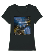 The Smallest Good Deed Is Better Than The Grandest Good Intention Tricou mânecă scurtă guler larg fitted Damă Expresser