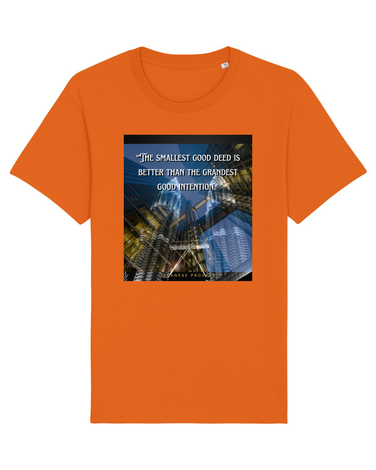 Tricou mânecă scurtă Unisex Rocker Bright Orange
