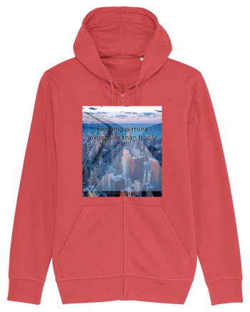 Nothing Is More Expensive Than Free Carmine Red