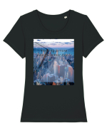 Nothing Is More Expensive Than Free Tricou mânecă scurtă guler larg fitted Damă Expresser