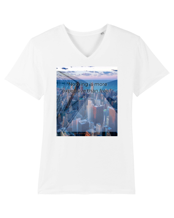Nothing Is More Expensive Than Free White