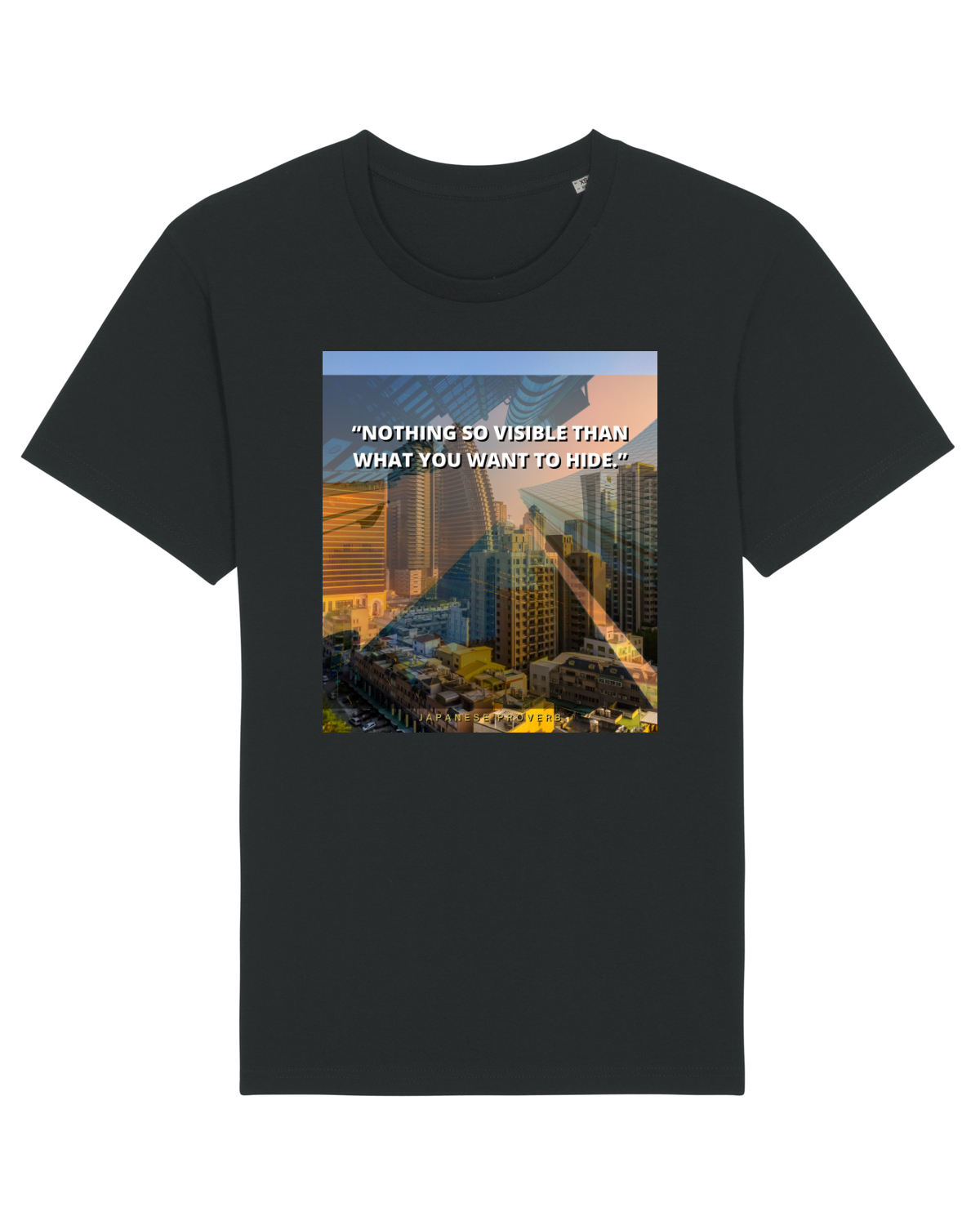 Tricou mânecă scurtă Unisex Rocker Black