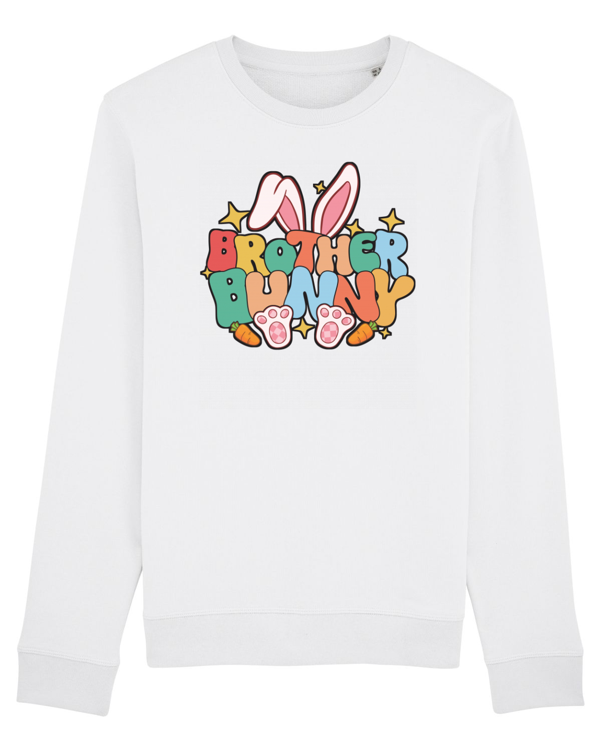 Bluză mânecă lungă Unisex Rise White