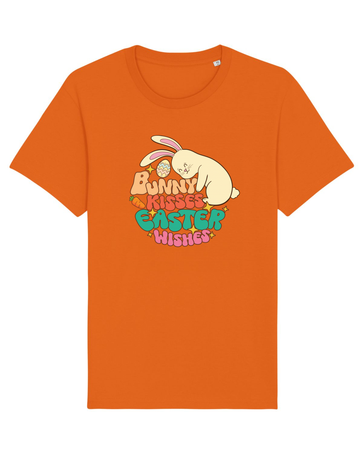 Tricou mânecă scurtă Unisex Rocker Bright Orange