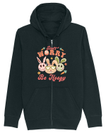 de Paște - Do not worry be hoppy Hanorac cu fermoar Unisex Connector