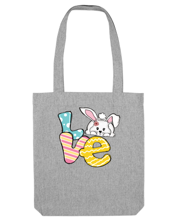 de Paște - Easter bunny love Heather Grey