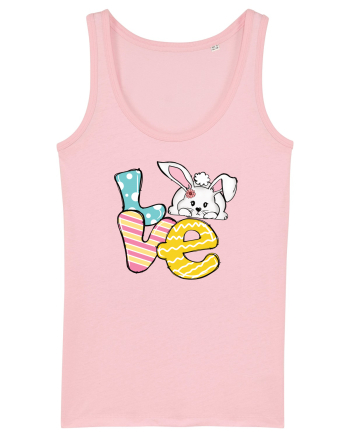 de Paște - Easter bunny love Cotton Pink