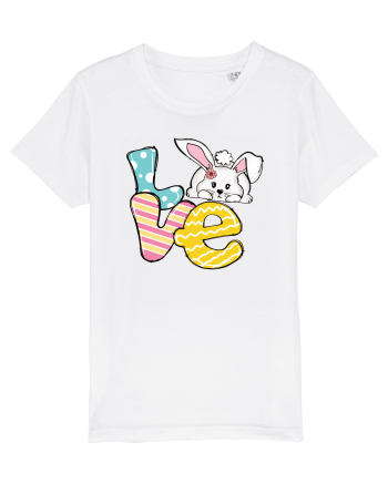 de Paște - Easter bunny love White